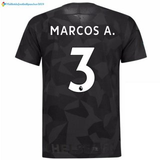 Maillot Chelsea Third Marcos A. 2017 2018 Maillot Chelsea Third Marcos A. 2017 2018