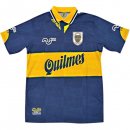 Maillot Boca Juniors Olan Domicile Retro 95 96 Bleu