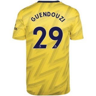 Maillot Arsenal NO.29 Guendouzi Exterieur 2019 2020 Jaune