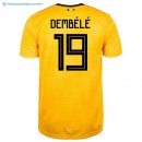 Maillot Belgica Exterieur Dembélé 2018 Jaune