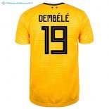 Maillot Belgica Exterieur Dembélé 2018 Jaune