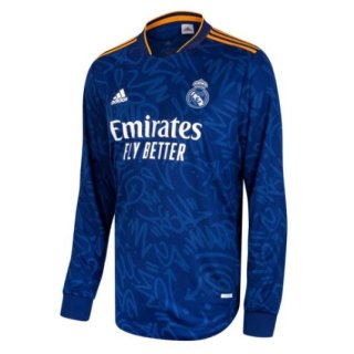 Thailande Maillot Real Madrid Exterieur ML 2021 2022