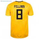 Maillot Belgica Exterieur Fellaini 2018 Jaune