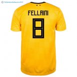 Maillot Belgica Exterieur Fellaini 2018 Jaune