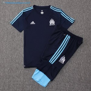 Maillot Entrainement Marseille Ensemble Complet 2018 2019 Bleu Marine