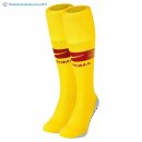 Chaussette As Roma Domicile 2018 2019 Jaune