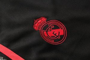 Polo Ensemble Complet Real Madrid 2019 2020 Rouge Noir