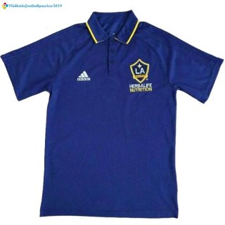 Polo Los Angeles Galaxy 2017 2018 Bleu