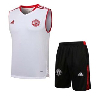 Maillot Manchester United Sans Manches Ensemble Complet 2021 2022