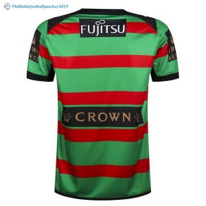 Maillot Rugby Rabbitohs Domicile 2017 2018 Vert