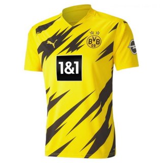 Maillot Borussia Dortmund Domicile 2020 2021 Jaune