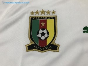 Maillot Cameroun Exterieur 2018 Blanc