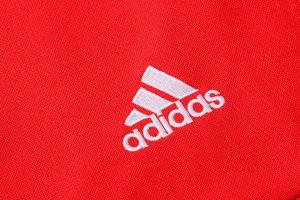 Survetement Manchester United 2018 2019 Rouge Gris