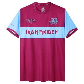 Maillot Iron Maiden x West Ham Domicile Retro Maillot Iron Maiden x West Ham Domicile Retro