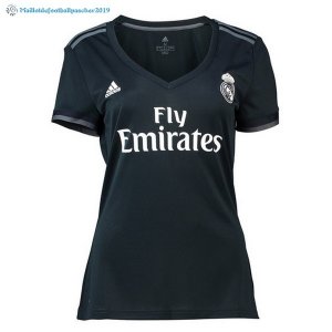 Maillot Real Madrid Exterieur Femme 2018 2019 Noir