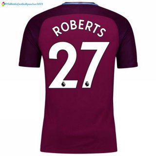 Maillot Manchester City Exterieur Roberts 2017 2018 Maillot Manchester City Exterieur Roberts 2017 2018