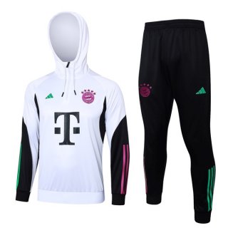 Sweat Shirt Capuche Bayern Munich 2024 Blanc