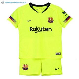 Maillot Barcelona Exterieur Enfant 2018 2019 Vert Maillot Barcelona Exterieur Enfant 2018 2019 Vert