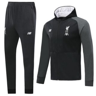 Survetement Liverpool 2019 2020 Noir Blanc Gris Survetement Liverpool 2019 2020 Noir Blanc Gris