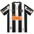 Thailande Maillot Atlético Mineiro Domicile Retro 2013 Noir Blanc