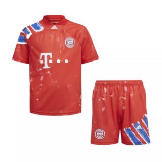 Maillot Bayern Munich Human Race Enfant 2020 2021 Rouge