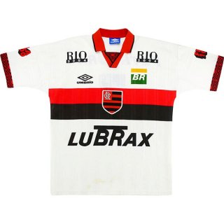 Thailande Maillot Flamengo Exterieur Retro 1995 1996 Blanc