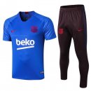 Entrainement Barcelona Ensemble Complet 2019 2020 Bleu Marron