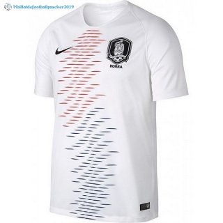 Maillot Corée Exterieur 2018 Blanc