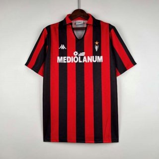 Thailande Maillot AC Milan Domicile Retro 1989-1990 Thailande Maillot AC Milan Domicile Retro 1989-1990