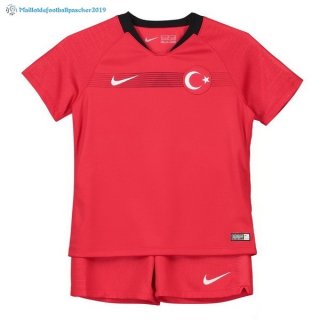 Maillot Turquie Domicile Enfant 2018 Rouge