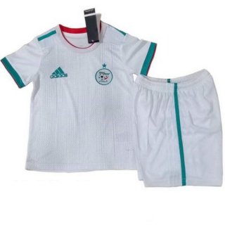 Maillot Algérie Exterieur Enfant 2019 Blanc