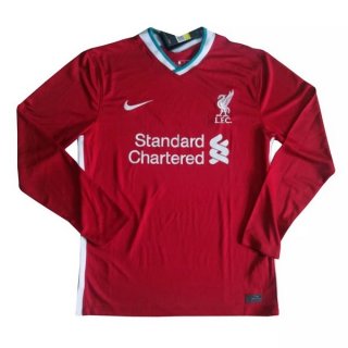 Thailande Maillot Liverpool Domicile ML 2020 2021 Rouge Thailande Maillot Liverpool Domicile ML 2020 2021 Rouge