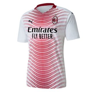 Maillot AC Milan Exterieur Femme 2020 2021 Blanc Maillot AC Milan Exterieur Femme 2020 2021 Blanc