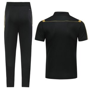 Polo Ensemble Complet Juventus 2019 2020 Noir Jaune