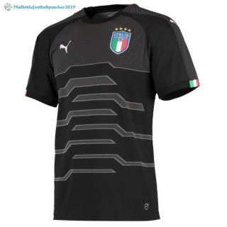 Maillot Italie Gardien 2018 Noir Maillot Italie Gardien 2018 Noir