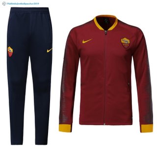 Survetement AS Roma 2018 2019 Rouge Marine Survetement AS Roma 2018 2019 Rouge Marine