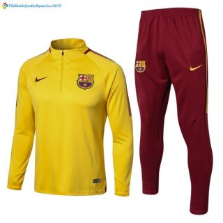 Survetement Barcelona Enfant 2017 2018 Jaune Rouge Survetement Barcelona Enfant 2017 2018 Jaune Rouge