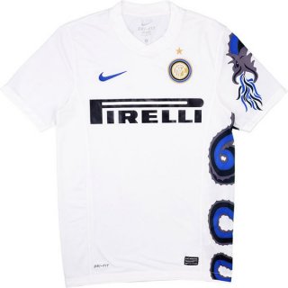 Maillot Inter Milan Exterieur Retro 2010/11 Blanc