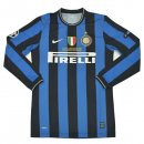 Maillot Inter Milan Domicile ML 2010/11 Bleu