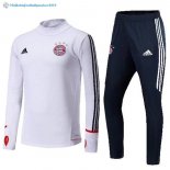 Survetement Bayern Munich 2017 2018 Blanc Bleu