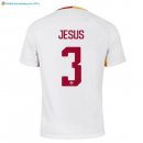 Maillot AS Roma Exterieur Jesus 2017 2018