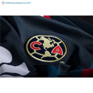 Maillot Club América Domicile ML 2017 2018 Jaune Bleu