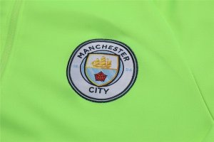 Survetement Manchester City 2019 2020 Vert Fluorescente