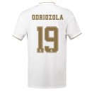 Maillot Real Madrid NO.19 Odriozola Domicile 2019 2020 Blanc