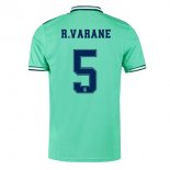 Maillot Real Madrid NO.5 Varane Third 2019 2020 Vert