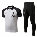 Polo Liverpool Ensemble Complet 2022 2023 Blanc