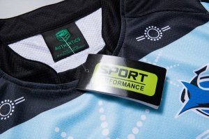 Maillot Cronulla Sharks Edición Conmemorativa 2018 Bleu