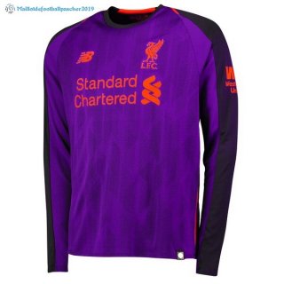 Maillot Liverpool Exterieur ML 2018 2019 Purpura Maillot Liverpool Exterieur ML 2018 2019 Purpura