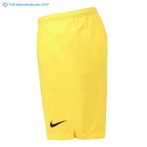 Pantalon Angleterre Domicile Gardien 2018 Jaune