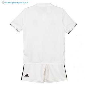 Maillot Real Madrid Domicile Ensemble De Enfant 2018 2019 Blanc